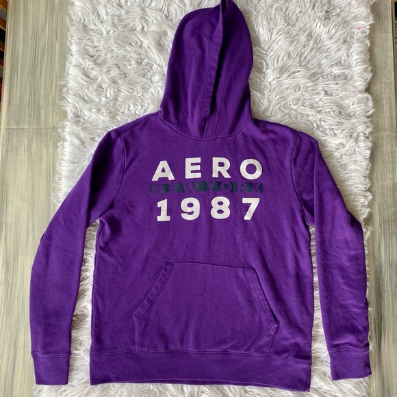 aeropostale purple hoodie